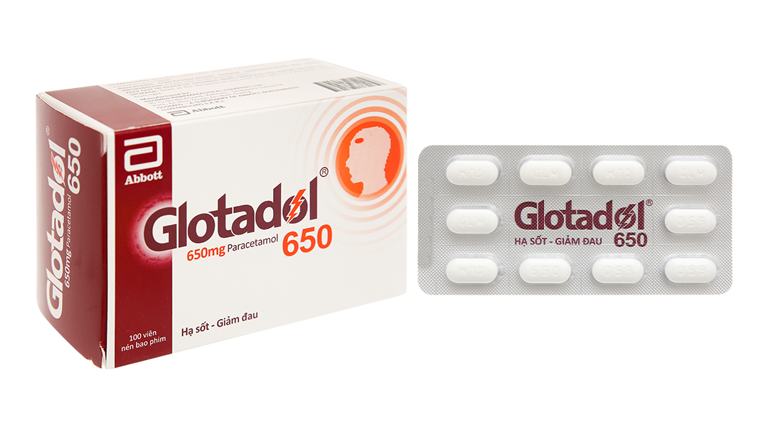 Glotadol 650mg (H10*10viên)*GLM