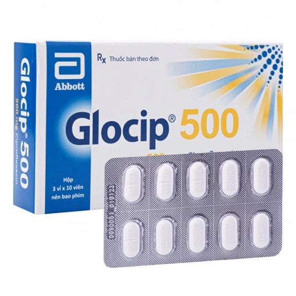 Glocip 500mg (H3*10viên)*GLM