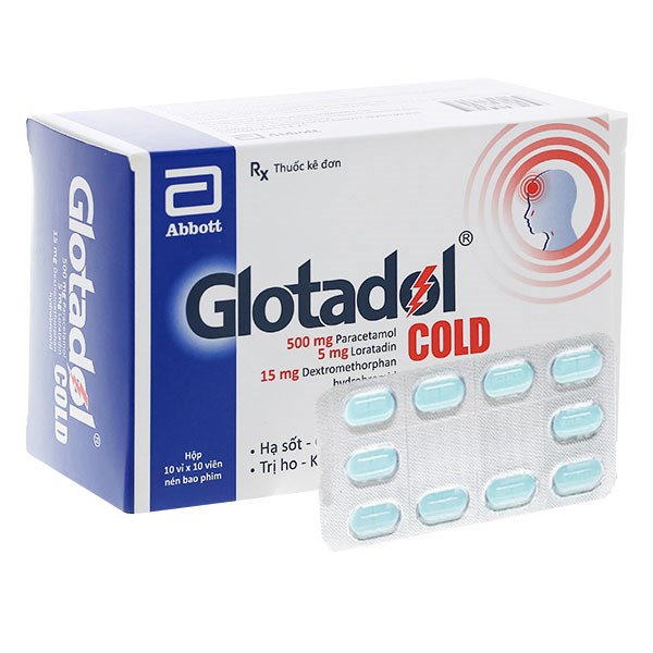 Glotadol Cold (H10*10viên)*GLM