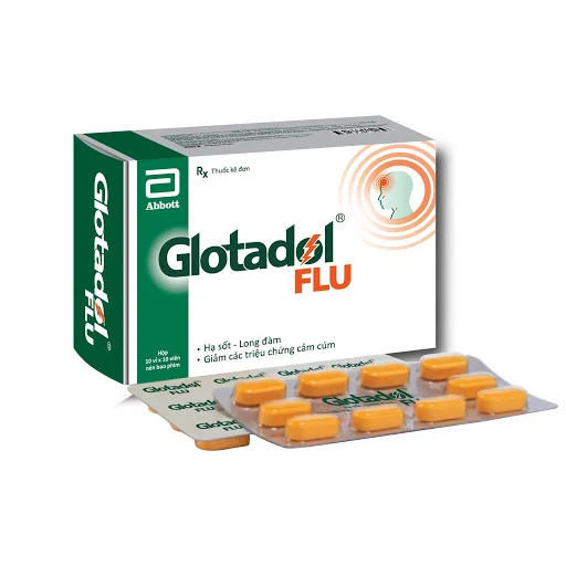 Glotadol Flu (H10*10viên)*GLM