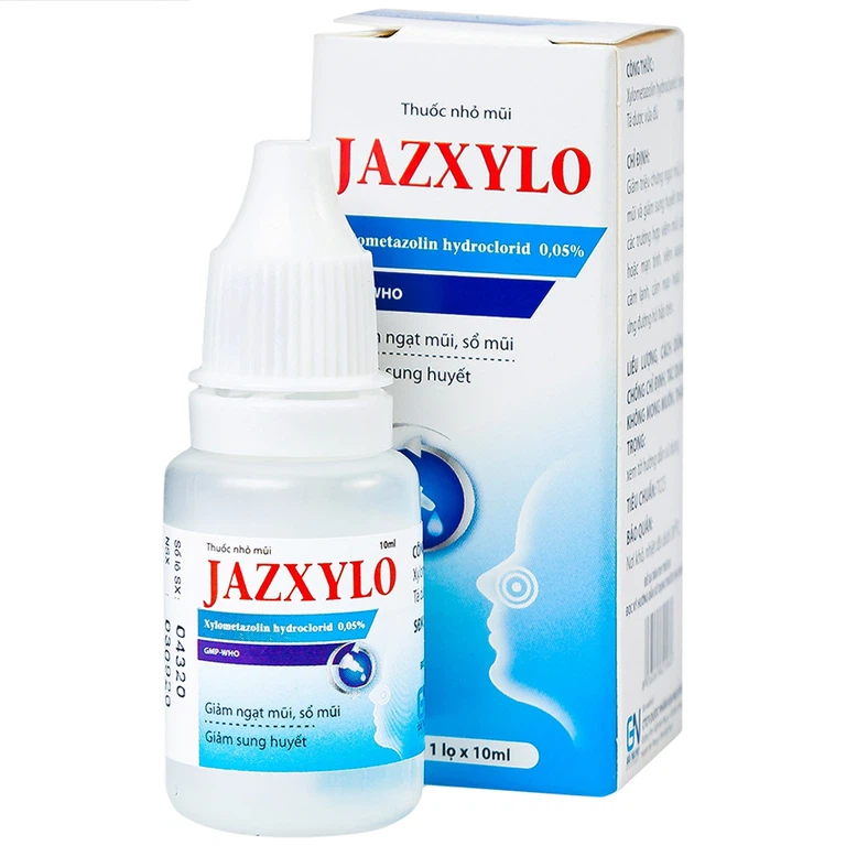 Nhỏ mũi Jazxylo 10ml (Trẻ em) Gia Nguyễn