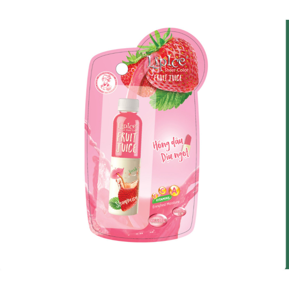 Son Lipice Fruit Juice 4g (Hồng Dâu)