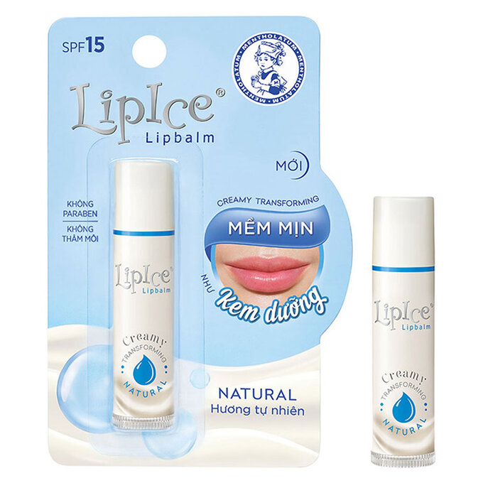 Son Lipice Không Màu 4,3g (Hương Tự Nhiên)