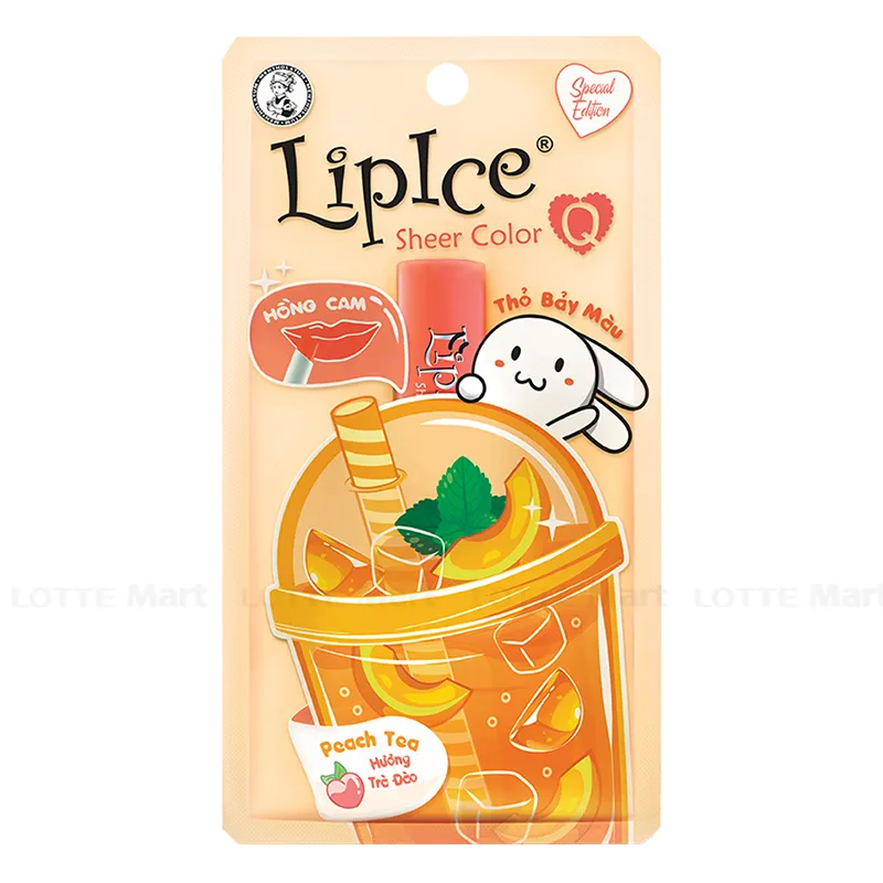 Son Lipice Sheer Color Q 2,4g (Thỏ 7 Màu)