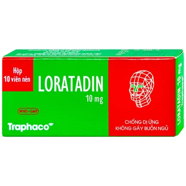 Loratadin 10mg (H1*10viên)