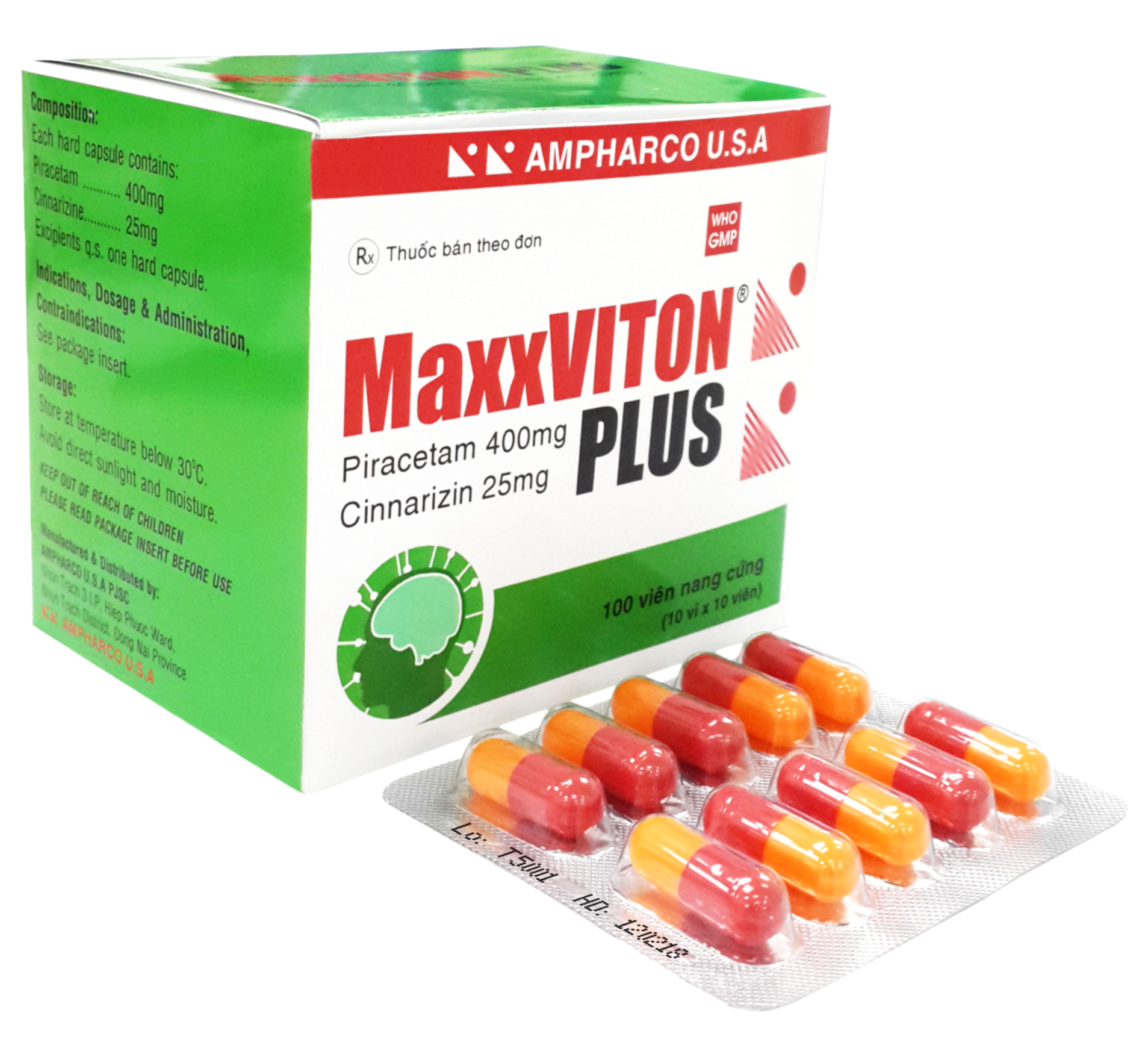 Maxxviton Plus (H10*10 viên) Ampharco