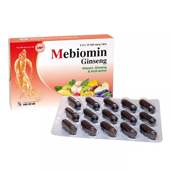 Mebiomin Gingseng (H2*15 viên) Gia Nguyễn