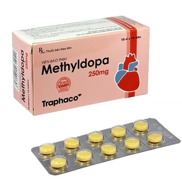Methyldopa 250mg (H10*10viên)
