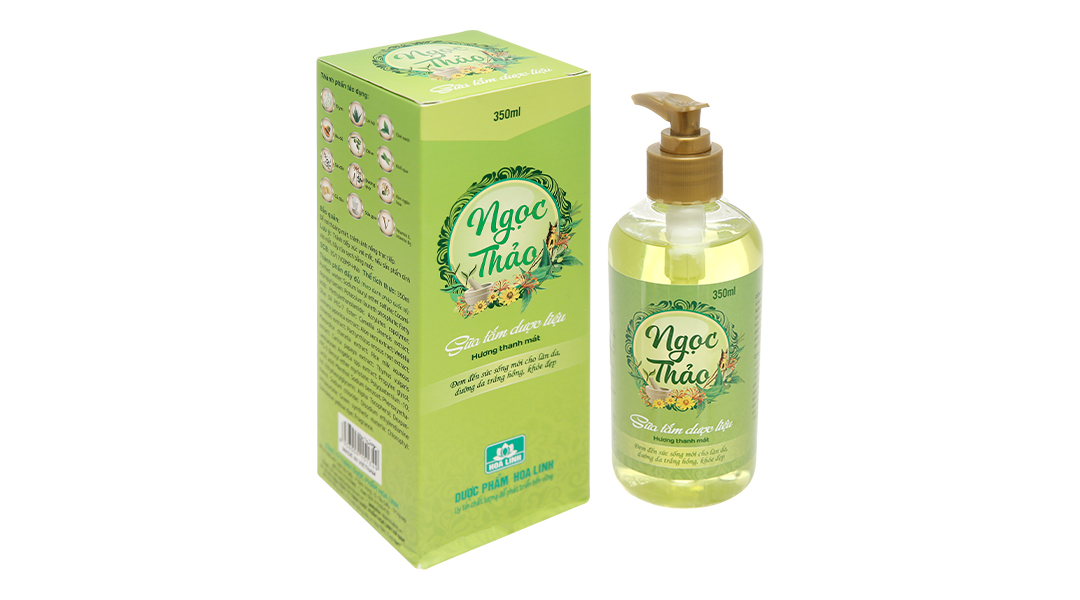 Sữa tắm Ngọc Thảo 350ml (Xanh)