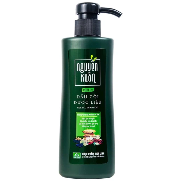 Dầu gội Nguyên Xuân Xanh Lá 450ml (Dưỡng Tóc)