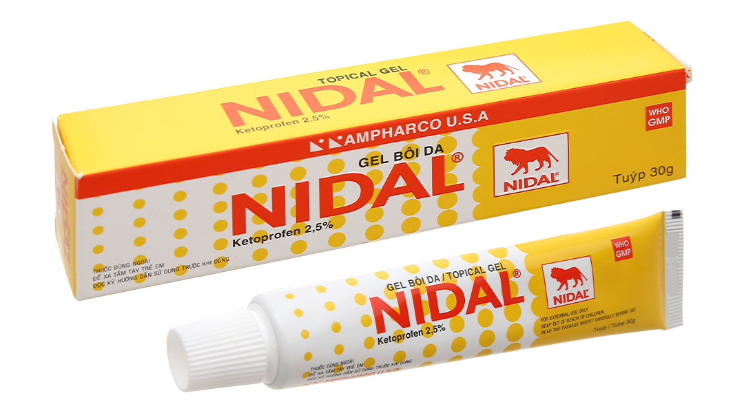 Nidal Gel 30g Ampharco