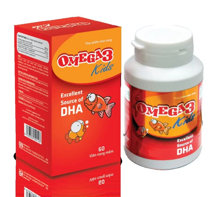 Omega 3 Kids *L60 viên) Gia Nguyễn
