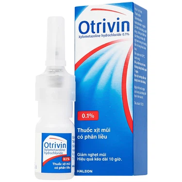 Otrivin 0,1 Spray (Xịt  mũi) NL