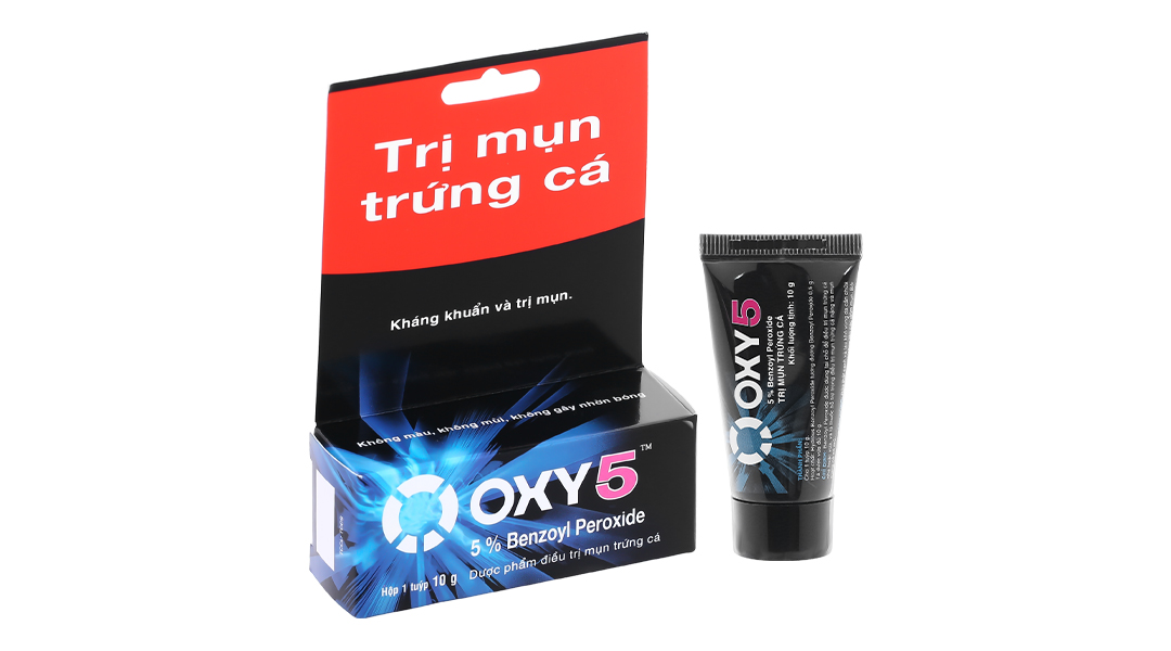 Oxy 5 Gel Bôi Mụn 10g