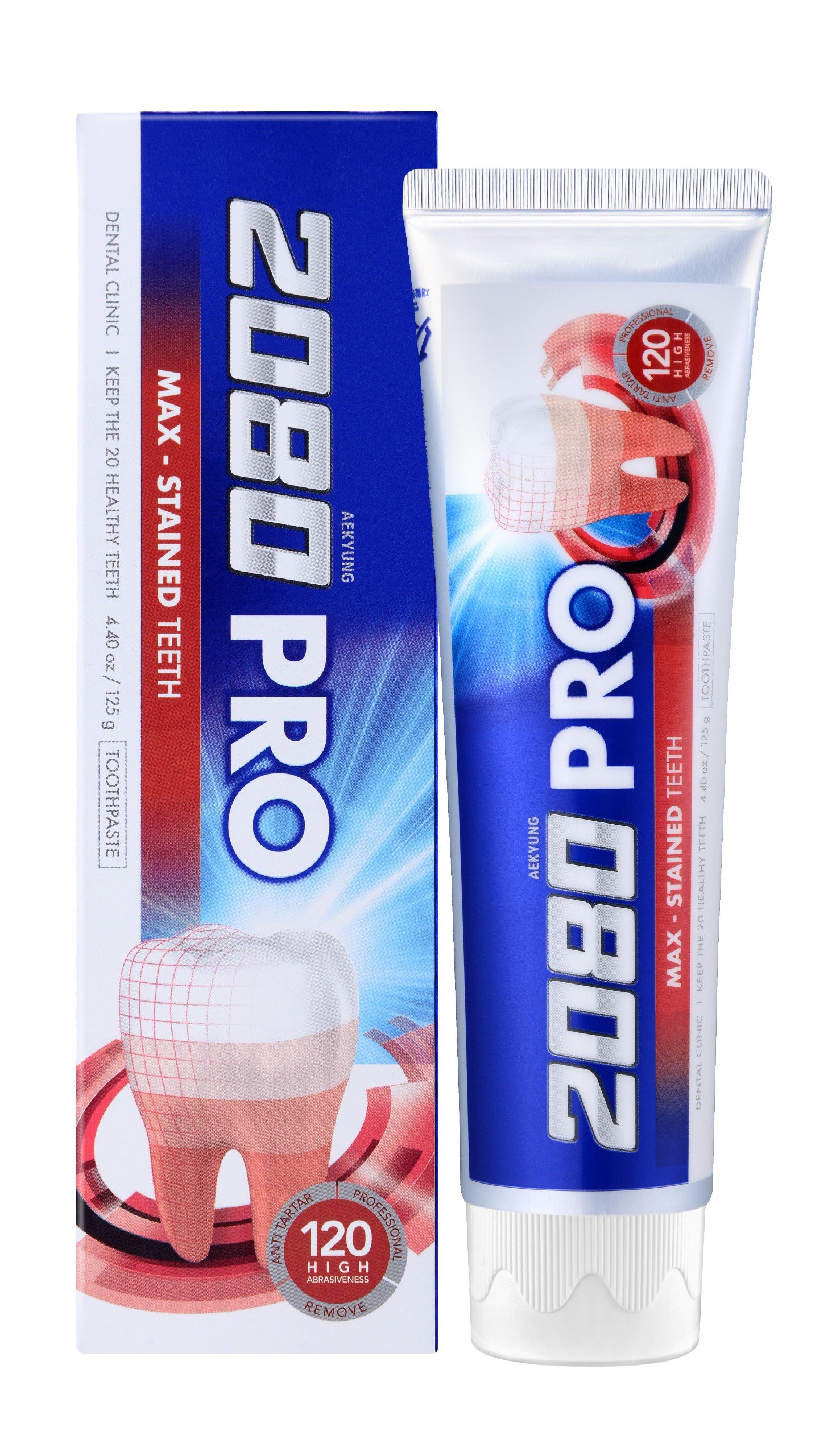 Kem đánh răng 2080 Pro Max 125g (Người lớn)