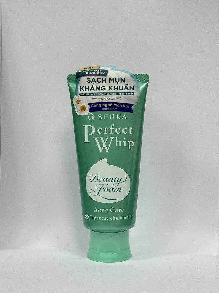 Sữa rửa mặt Senka Acne Care 100g (Xanh Mụn)