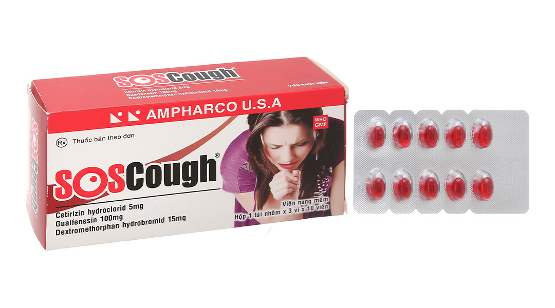 Soscough (H3*10 viên) Ampharco