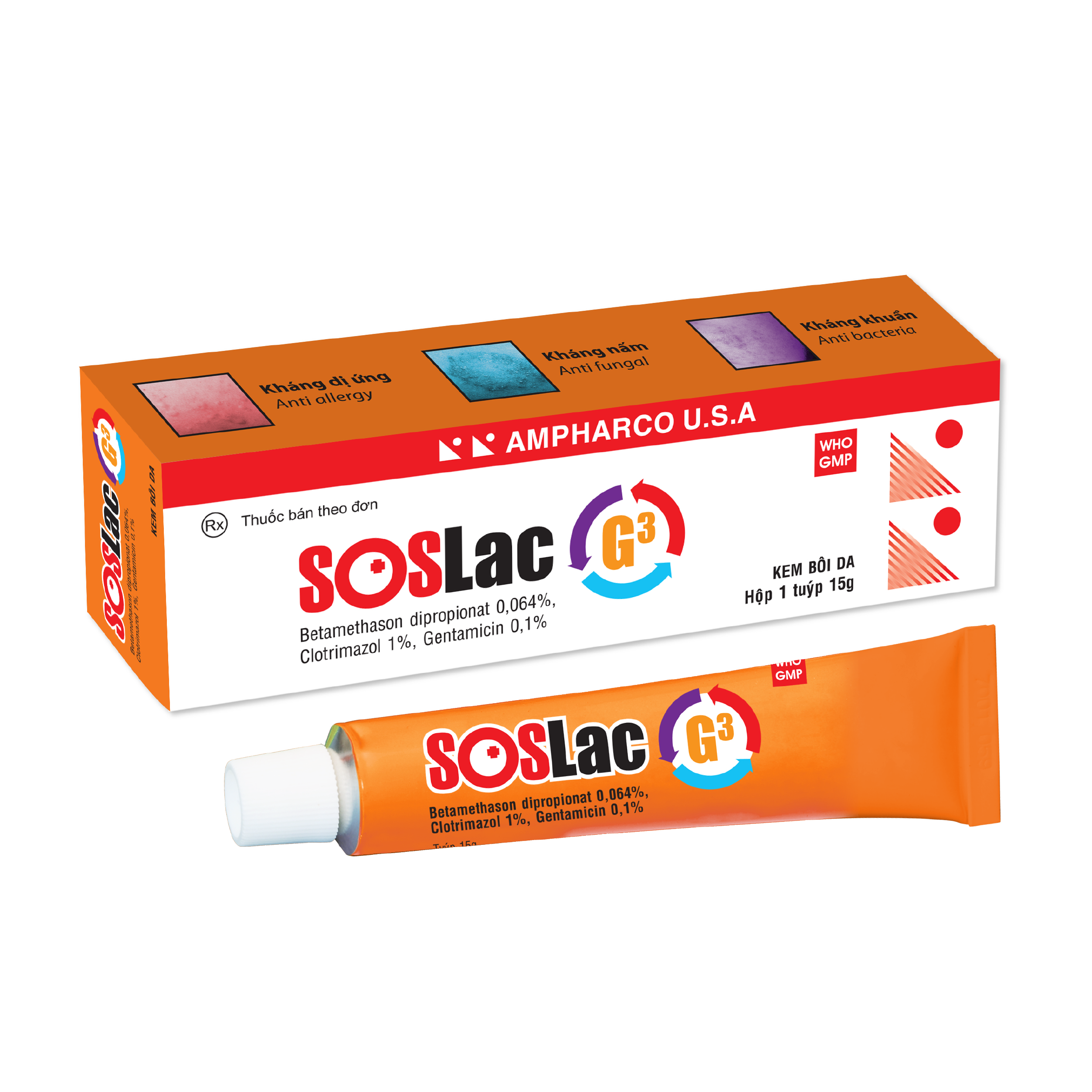 Soslac G3 15g Ampharco