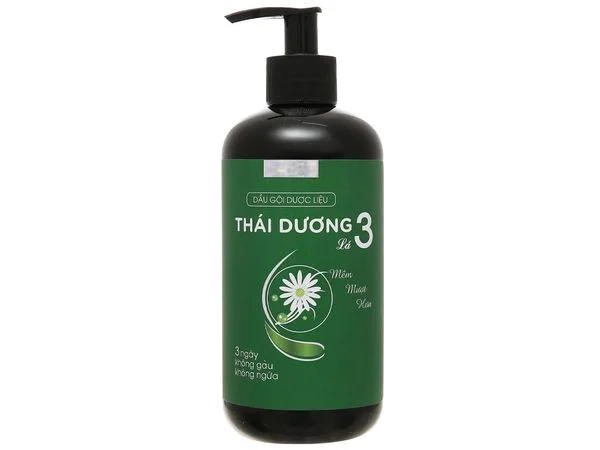 Dầu Gội Thái Dương 3 Gội Xanh(Chai 500ml)