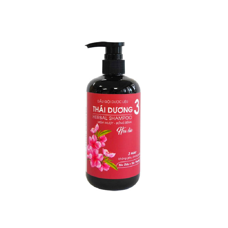 Dầu Gội Thái Dương 3 Gội Đỏ (Chai 500ml)