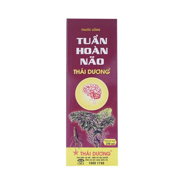 Tuần hoàn não Thái Dương Siro 250ml
