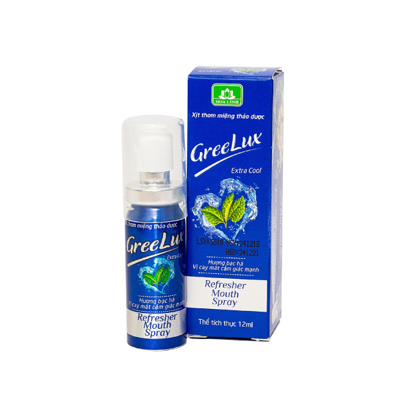 Xịt thơm miệng Greelux 12ml (Extra Cool)